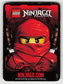 2011 LEGO Ninjago Masters of Spinjitzu - MEDITATE Non Holo Card #31/81 - Image 2