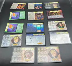 Harry Potter TCG 2001 Bundle Job Lot Foil Rare Cards Invisibility Cloak Gringott - Image 1