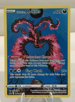 SWSH: Sword & Shield Promo Cards #SWSH284 Galarian Moltres - Image 1