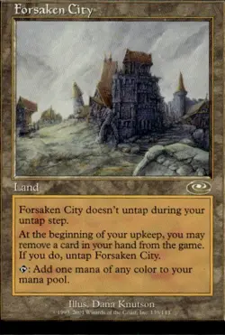 Forsaken City #139 (LP) Planeshift PLS Magic MTG 1btcc - Image 1