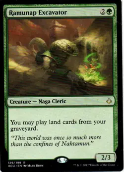 MTG: Hour of Devastation: Ramunap Excavator: Lightly Played Condition - Image 1