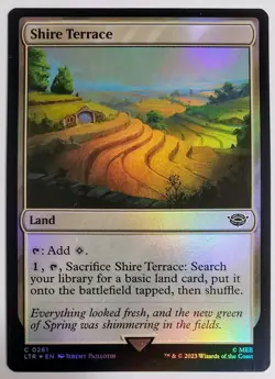 X 1 Shire Terrace NM-M Lord of The Rings Tales of Middle-Earth MTG Magic - Image 1