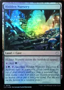 X 1 Hidden Nursery FOIL NM-M Lost Caverns of Ixalan 276 MTG Magic The Gathering - Image 1