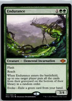 MTG Magic the Gathering Endurance (157/686) Modern Horizons 2 MM2 NM REGULAR - Image 1