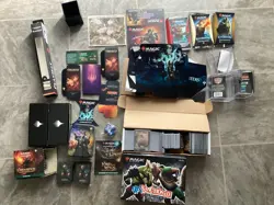 MTG Dominaria Remastered, Double Masters Bulk Lot! With MISC Storage! - Image 1