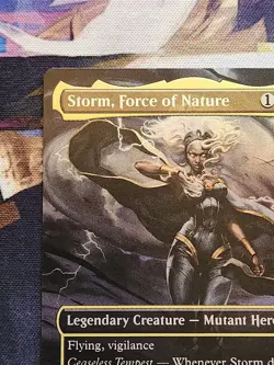 MTG Secret Lair - Marvel - Storm, Force Of Nature FOIL NM - Image 3