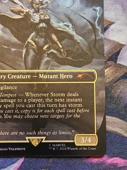 MTG Secret Lair - Marvel - Storm, Force Of Nature FOIL NM - Image 5