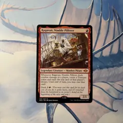 MTG Ragavan, Nimble Pilferer Modern Horizons 2 138/303 Regular Mythic NM W/Token - Image 1
