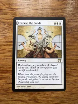 Reverse the Sands ~ Champions of Kamigawa [ Magic MTG ] - Image 1