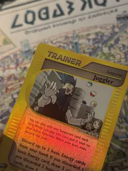 2003 Pokemon Aquapolis Juggler Trainer Reverse Holo #126/147 Near Mint 🔥 - Image 4