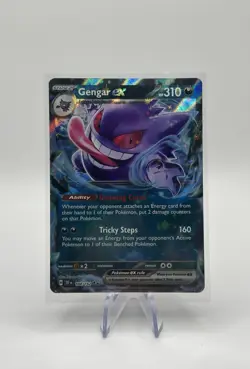 Pokemon TCG Gengar EX 104/162 Holo Rare Temporal Forces SV05 - Image 1