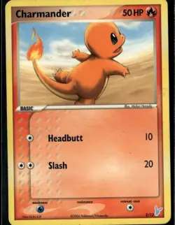 Charmander Common EX Trainer Kit 2: Plusle & Minun 2/12 Fire Pokemon Card - Image 1