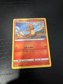 Charmander 008/078 Common Pokemon GO Pokemon Near Mint - Image 1