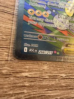 Mega Elektross EX 266/217 Mega Attack Rare ME: Ascended Heroes Pokemon TCG NM - Image 2