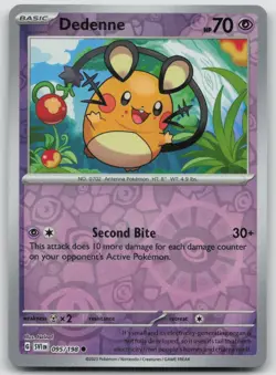 Dedenne 095/198 Common Scarlet & Violet Pokemon Reverse Holo NM - Image 1