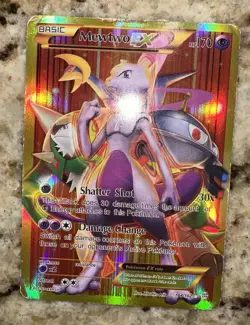 Pokemon TCG Pokemon Mewtwo ex Mewtwo Secret Rare Holo - Image 3