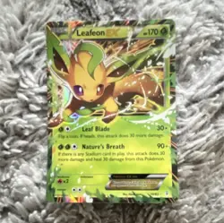The Pokemon Company Leafeon EX Ultra Rare Holo Generations 10/83 Basic 170 HP - Image 1