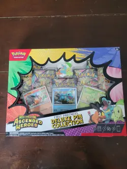 Pokemon TCG Mega Evolution Ascended Heroes First Partners Deluxe Pin Collection! - Image 1