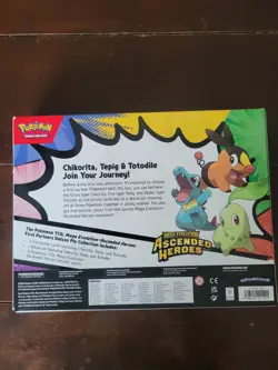 Pokemon TCG Mega Evolution Ascended Heroes First Partners Deluxe Pin Collection! - Image 2