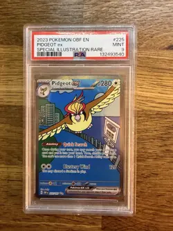 Pokemon Pidgeot EX - Obsidian Flames - SIR 225/197 - PSA 9 - Image 1