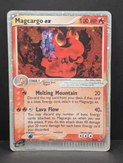 Magcargo ex 95/97 Dragon Holo Ultra Rare Pokemon TCG Nintendo - Image 1