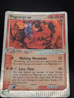 Magcargo ex 95/97 Dragon Holo Ultra Rare Pokemon TCG Nintendo - Image 3