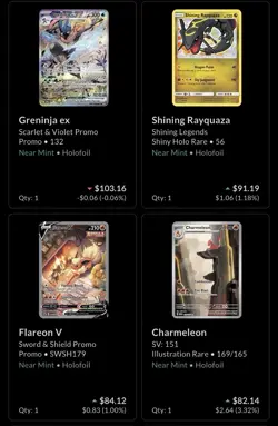 Pokemon TCG Holfoil Ultra Rare Promo Lot - Umbreon V, Blastoise ex, Charizard ex - Image 3