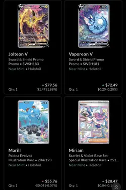 Pokemon TCG Holfoil Ultra Rare Promo Lot - Umbreon V, Blastoise ex, Charizard ex - Image 4