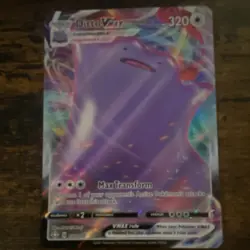 Pokemon Ditto VMAX Ultra Rare Full Art Holo 051/072 Shining Fates EN 320 HP - Image 1
