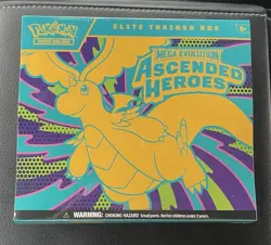 Pokemon Ascended Heroes Elite Trainer Box ETB Mega Evolution Factory Sealed New - Image 1