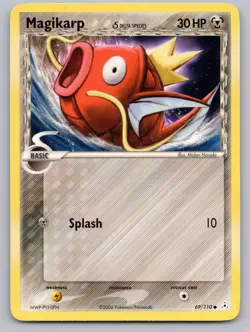 Magikarp 69/110 Common Holon Phantoms Pokemon Lightly Played - Image 1