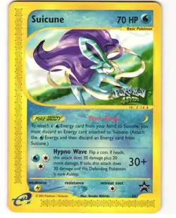Suicune Pokemon TCG 4EVER Movie Promo 53 MP - Image 1