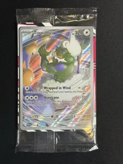 Pokemon Sealed Tornadus SVP Black Star Promo 210 Holo English - Image 1