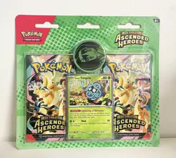 Pokemon Ascended Heroes Erika’s Tangela 2 Pack Blister Pack New Sealed - Image 1