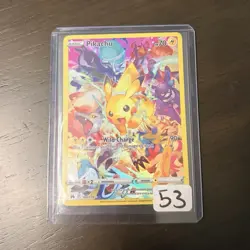 Pokemon TCG Pikachu 160/159 Crown Zenith Full Art Holo Secret Rare - Image 1