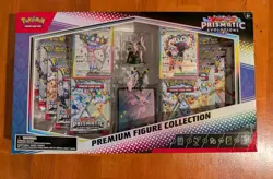 TCG Pokemon Prismatic Evolutions Premium Figure Collection Factory Sealed New - Image 1