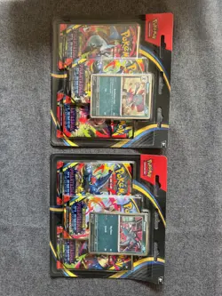 Pokemon TCG Phantasmal Flames Triple Pack Blister Weavile & Sneasel - Image 1