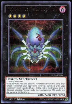 Number 70: Malevolent Sin DUSA-EN014 Ultra Rare Duelist Saga Yu-Gi-Oh Near Mint - Image 1