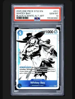 2025 One Piece Whitey Bay (Parallel) ST22-011 Psa 10 - Image 1