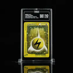 2002 POKEMON JPN MCDONALD'S LIGHTNING ENERGY-HOLO TAG 10 - Image 1