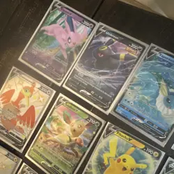 Pokemon SWSH PROMO V Cards - Ultra Rare, Full Art Holo NM - Set of 12 - Image 2