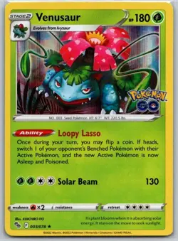 Venusaur 003/078 Pokemon GO NM - Image 1