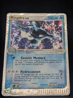 Kingdra ex 92/97 Dragon Holo Ultra Rare Pokemon TCG Nintendo vintage MP - Image 3