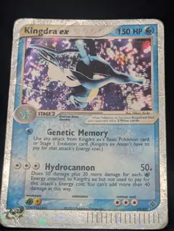 Kingdra ex 92/97 Dragon Holo Ultra Rare Pokemon TCG Nintendo vintage HP - Image 3