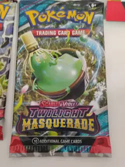 Pokemon Stellar Crown/Brilliant Stars/Twilight Masquerade Sealed Booster Packs - Image 3