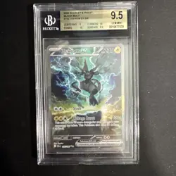 Pokemon Zekrom EX Sir Black Bolt 166/086 English Edition BGS 9.5 - Image 1
