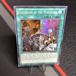 Yugioh! Pantheism of the Monarchs - SR01-EN023 - Super Rare - 1st Edition - Image 1