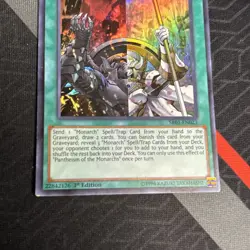 Yugioh! Pantheism of the Monarchs - SR01-EN023 - Super Rare - 1st Edition - Image 4