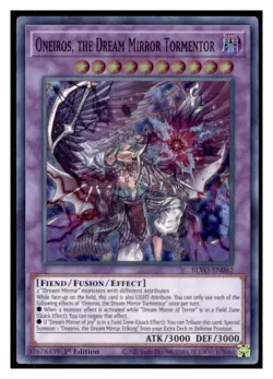 Yugioh Oneiros, the Dream Mirror Tormentor #BLVO-EN042 Super Rare LP - Image 1