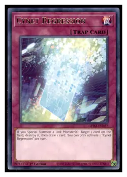 Yugioh Cynet Regression GEIM-EN057 Rare Genesis Impact LP - Image 1